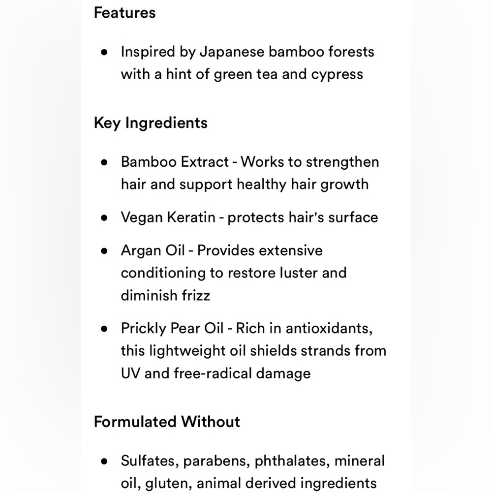 5/$25 π NEW NatureLab. Tokyo Perfect Repair Leave In Treatment 1 oz - Picture 3 of 4